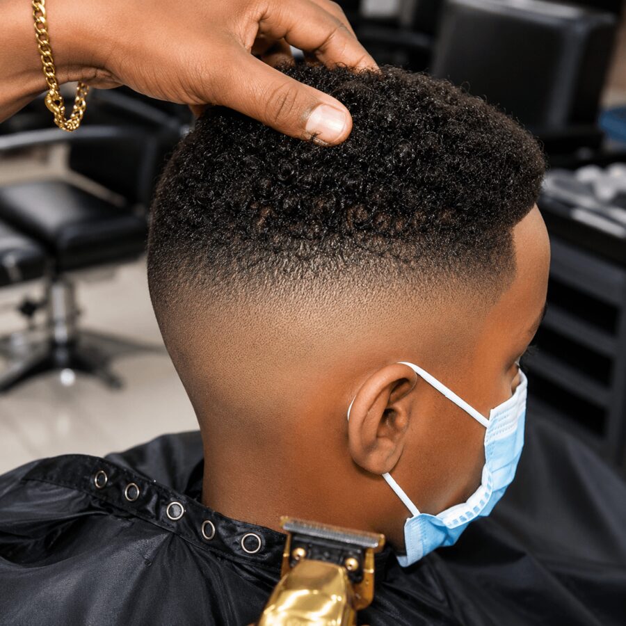 Kids’ cut at Hermi's Hair